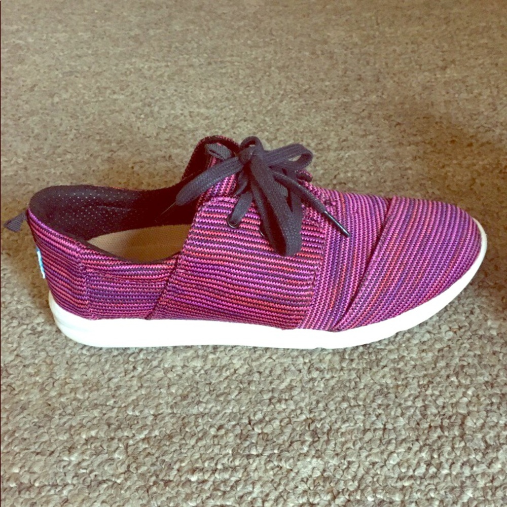 TOMS Purple Women’s Del Rey Sneakers